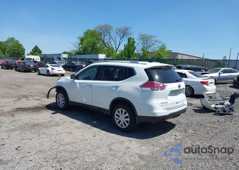 2016 Nissan Rogue S from USA, damaged, VIN KNMAT2MV7GP592950